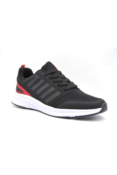 M.P. 231 1046 Light Sole Lace-Up Men's Sports Shoes Black