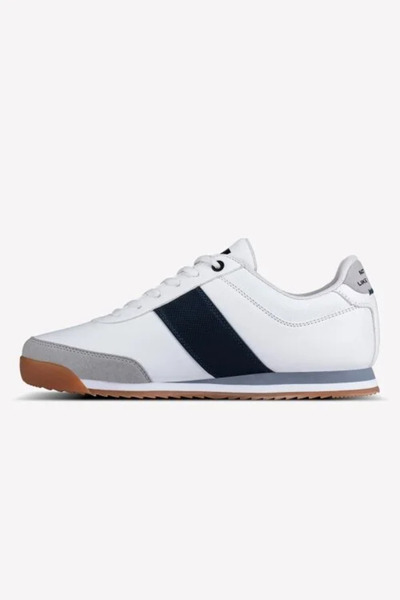 Lescon Ανδρικά αθλητικά παπούτσια Flint Black ΛΕΥΚΟ