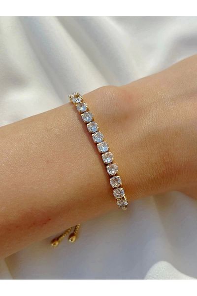 Eylülün Takısı Gold Colored Women's Waterway Bracelet