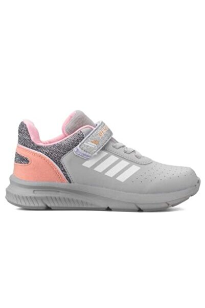 BESTOF AYAKKABI Bestof Velcro poli lak potplat muške sportske cipele SIVE