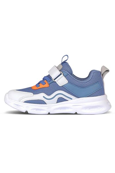 Vicco Rony 346.f24y.117 - Blue Children's Sports Shoes, Lighted Phlon, Light Sole, Velcro (ortapedi̇)