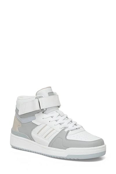 Kinetix Tenis alb pentru femei - Wilmo Pu Hi W 4pr, A.gri
