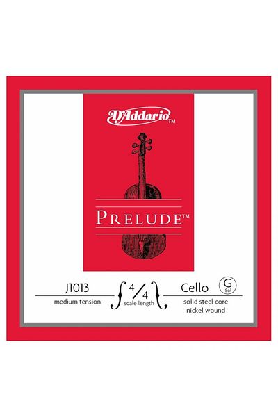 Daddario J1013 4/4m Cello سلك واحد، مقدمة، G-Sol، مقياس 4/4، متوسط T Cello سلك واحد G-Sol مقدمة (