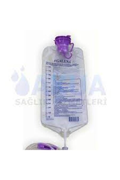 Galena Enteral Beslenme Seti Torbası Manuel Mama Torbası 1200 ml