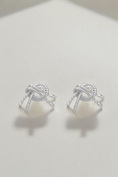Çlk Accessories Laser Cut Premium Knot Earrings