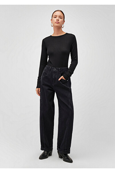 Mavi Long Sleeve Black Basic T-Shirt Fitted / Fitted 1612818 -900