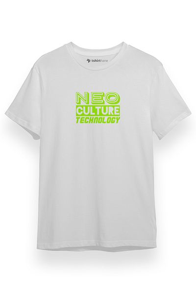 Tshirthane Ανδρικό μπλουζάκι NCT Neo Culture Technology Letter Λευκό κοντομάνικο