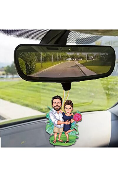 wonderlike Arkadaş Veya Yakını Best Frident Araba Dikiz Ayna Süsü