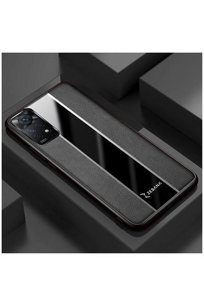 Zebana حافظة متوافقة مع هاتف Xiaomi Redmi Note 11s، حافظة جلدية فاخرة باللون الأسود