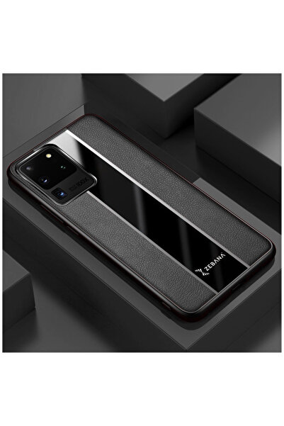 Dara Aksesuar حافظة Zebana Premium الجلدية المتوافقة مع هاتف Samsung Galaxy S...