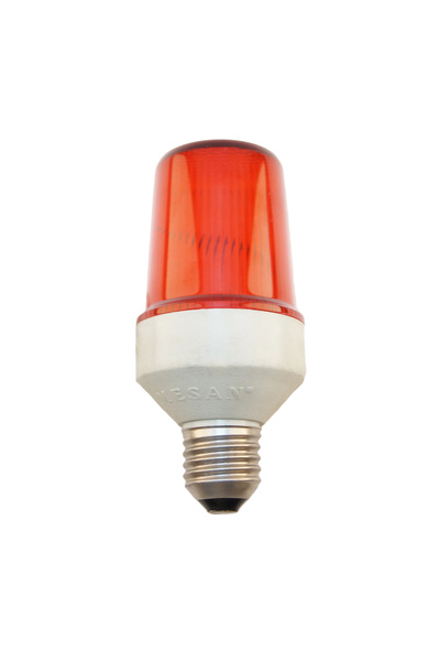 Ø50 E14-5W E27 DUY MONTAJ MİNYON LAMBA Kırmızı 220VAC MS 8540.1.