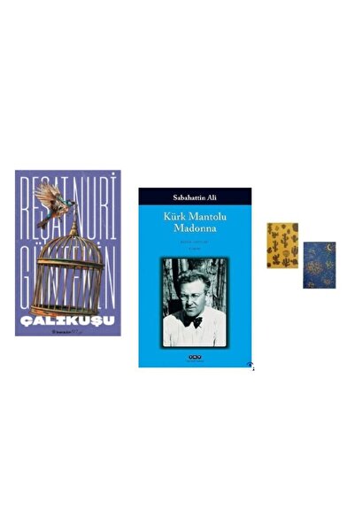 İnkılap Kitabevi Çalıkuşu - Kürk Mantolu Madonna  2 Defter HEDİYE)