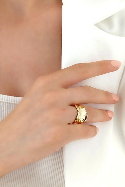 Çlk Accessories Premium Laser Cut Adjustable Ring