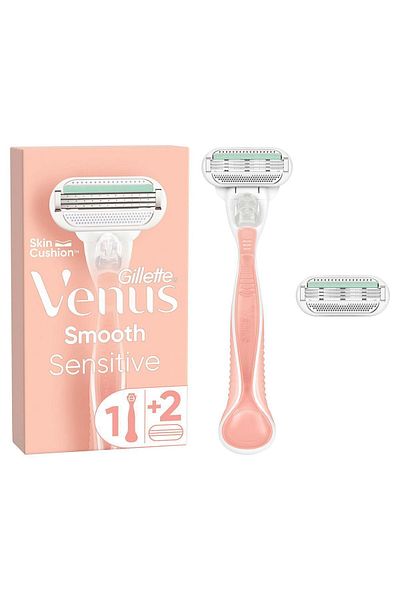 Gillette Venus Smooth Sensitive Shaver - Set of 2 Blades