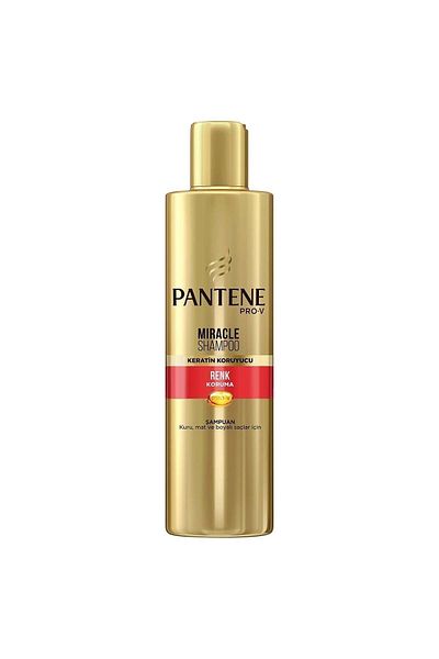 Pantene Miracle 250ml Color Protection Keratin Shampoo - Hair Colored