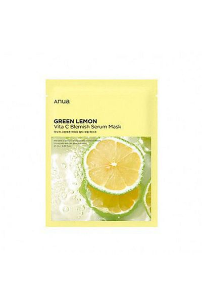 ANUA GREEN LEMON VITA C BLEMISH SERUM MASK 25ml (10PCS)
