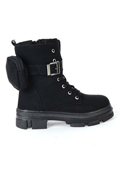 moda ayakkabım Moda Ayakkabı 7640 Kız Çocuk Bot Ayakkabı