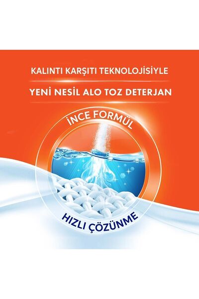 Alo 10 Kg Kar Çiçeği Ferahlğı Beyazlar Ve Renkliler Hızlı Çözülme Toz Deterjan