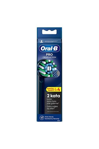 Oral-B Şarjlı Diş Fırçası Yedek Başlığı Cross Action X-filament 4 Adet Ürün