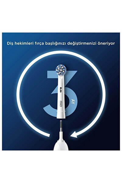 Oral-B Diş Fırçası Yedek Başlığı Sensitive X-filament 4 Lü