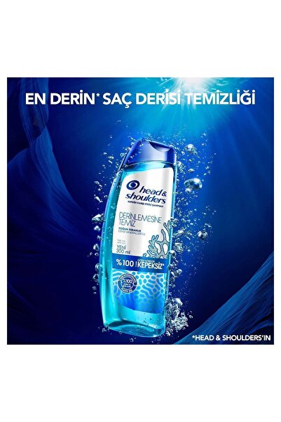 Head&Shoulders Derinlemesine Temiz Şampuan Saç Derisi Detoksu 300 ml