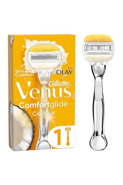 Gillette Venus ماكينة حلاقة Venus Comfort Glide Olay + رأس احتياطي