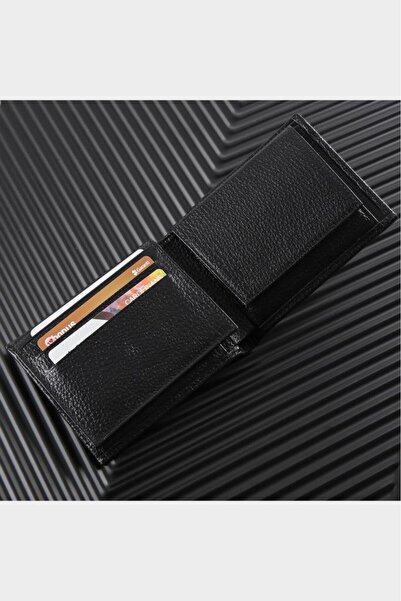 William Polo Ανδρική θήκη κάρτας & πορτοφόλι από γνήσιο δέρμα μαύρο από Williampolo İtaly Exclusive Design