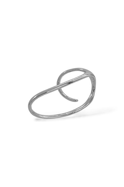 Çlk Accessories Premium Adjustable Geometric Plate Ring