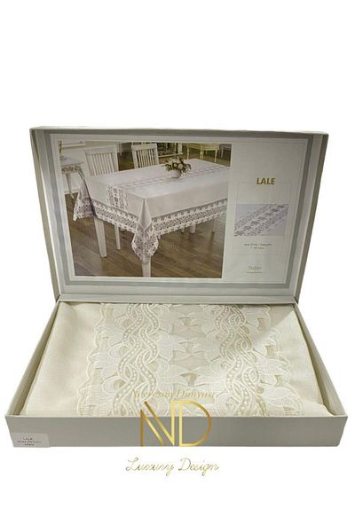 deryame Table Cloth Tulip Cream