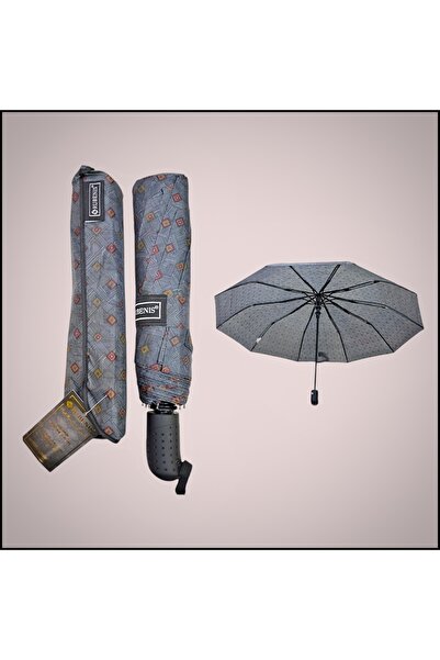 Rubenis Kaliteli 3 Kırmalı 10 Telli Otomatik Açılır Şemsiye