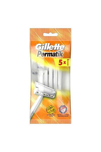 Gillette Permatic Disposable Shaving Blade 5 Pieces