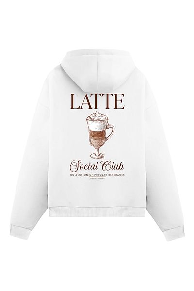 Mounte Bianca Unisex Latte - Κανονική κουκούλα