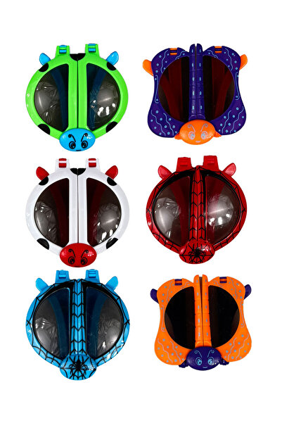 Toyaş 6 Pieces of Animal Themed Plastic Folding Glasses - School and Classroom Party Gift Entertainment