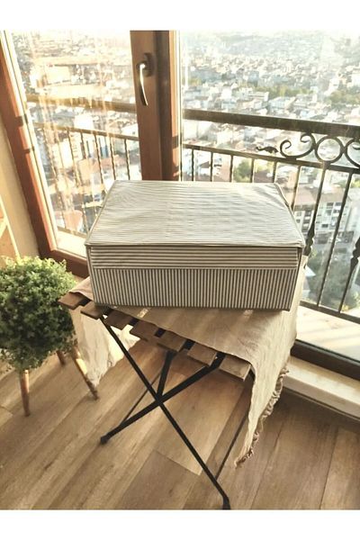 Emofom (5 Pcs) Multi-Purpose Box under the Base (50×40×19 cm) Storage Organizer Organizer Storage Storage