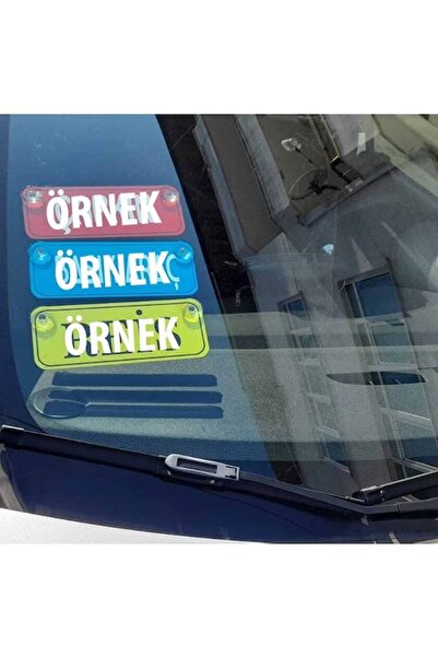 wonderlike Miras Değil Alın Teri Sök-tak Pratik Yeni Nesil Sarı Dekor Plaka