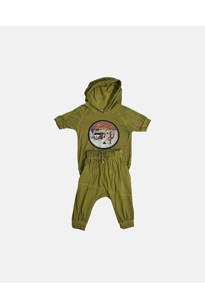 rg kidsstore Σετ αγορίστικο βαμβακερό φούτερ και φούτερ