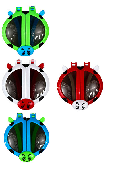 Toyaş 4 Pieces of Ladybug Themed Plastic Folding Glasses Party - Gift Entertainment