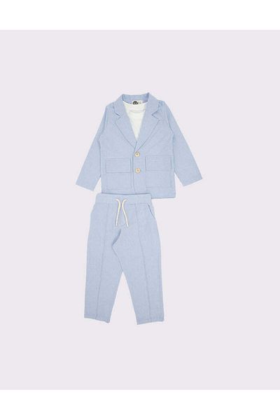 rg kidsstore Gyermek természetes vászonszövet öltöny