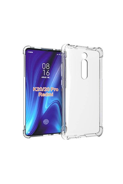 zore جراب Redmi K20 ARTH Nitro مضاد للصدمات من السيليكون - عديم اللون