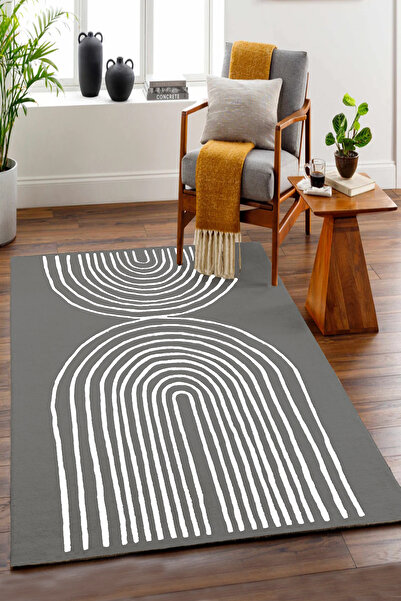 Chilai Home Smallpox Füme Dekoratif Halı Dikdörtgen Djth