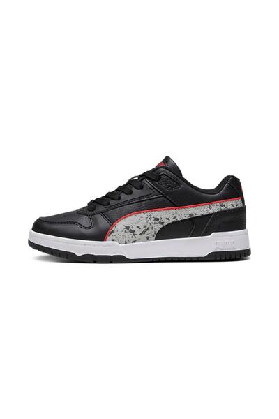 Puma RBD Game Low Graffiti Jr Унісекс Кросівки SİYAH