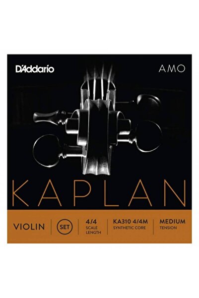 Daddario مجموعة أوتار الكمان داداريو Ka310 4/4m Kaplan Amo