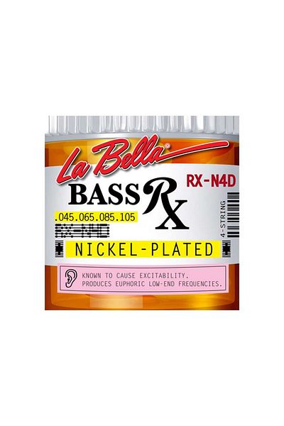 Labella Rx-N4D 0.45 Guitar Accessory - Bass String, 4 Strings