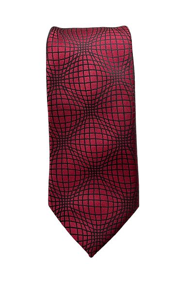 CROATE 100% Microfiber Stripe Patterned Tie