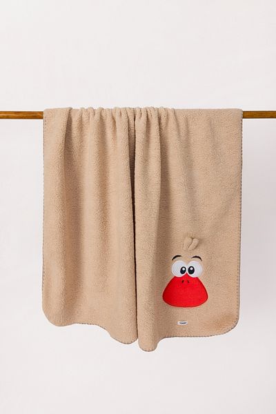 Woody Velsoft Blanket-Pla - 127-Cream
