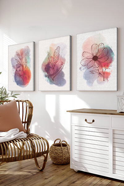 Artavessa Decorative 3 Piece Canvas Painting - 3Cnvs11