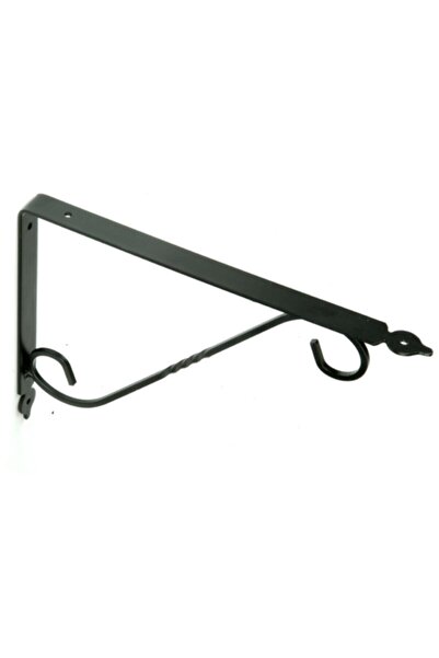 DECORMET Ferforje Raf Altı Konsolu 300mm Siyah- 2 Adet