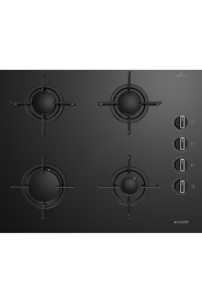 Arçelik Star Siyah Cam Ankastre Set