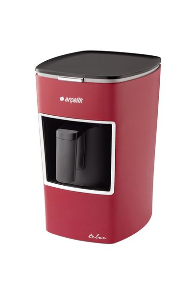Arçelik ماكينة صنع القهوة التركية باللون الأحمر K 3300