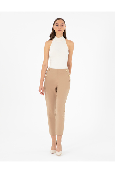 Pierre Cardin Bej Kumaş Pantolon 50290368-VR011